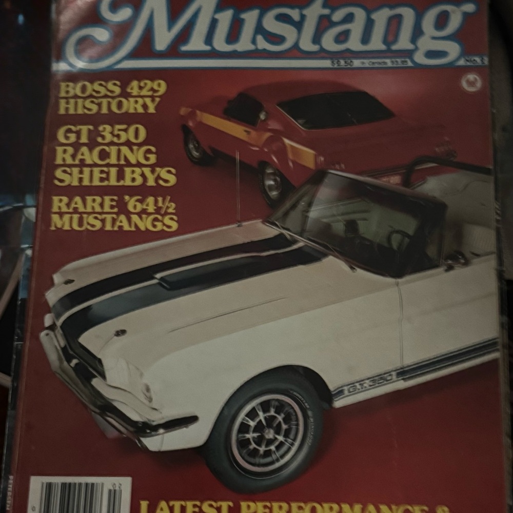 Mustang Magazine with Classic Cars